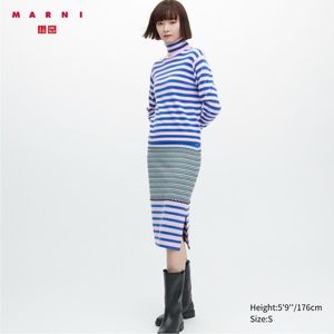 Merino Blend Sleeveless Knitted Dress (MARNI)